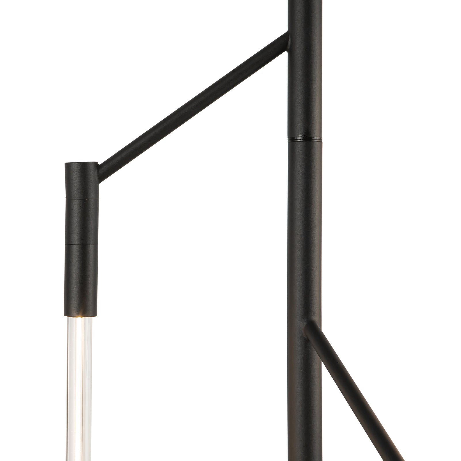 Motif 38-in Black LED Pendant