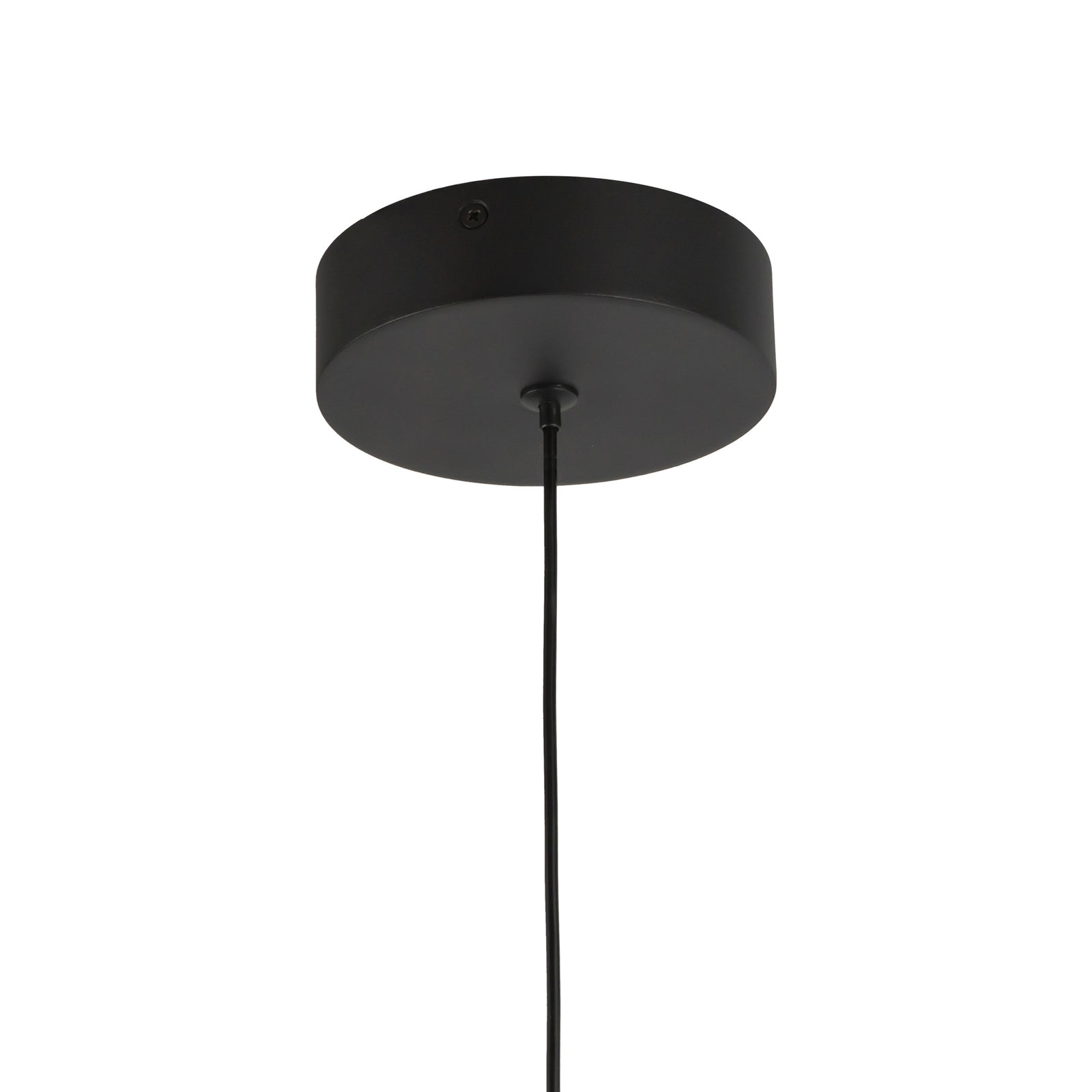 Motif 38-in Black LED Pendant