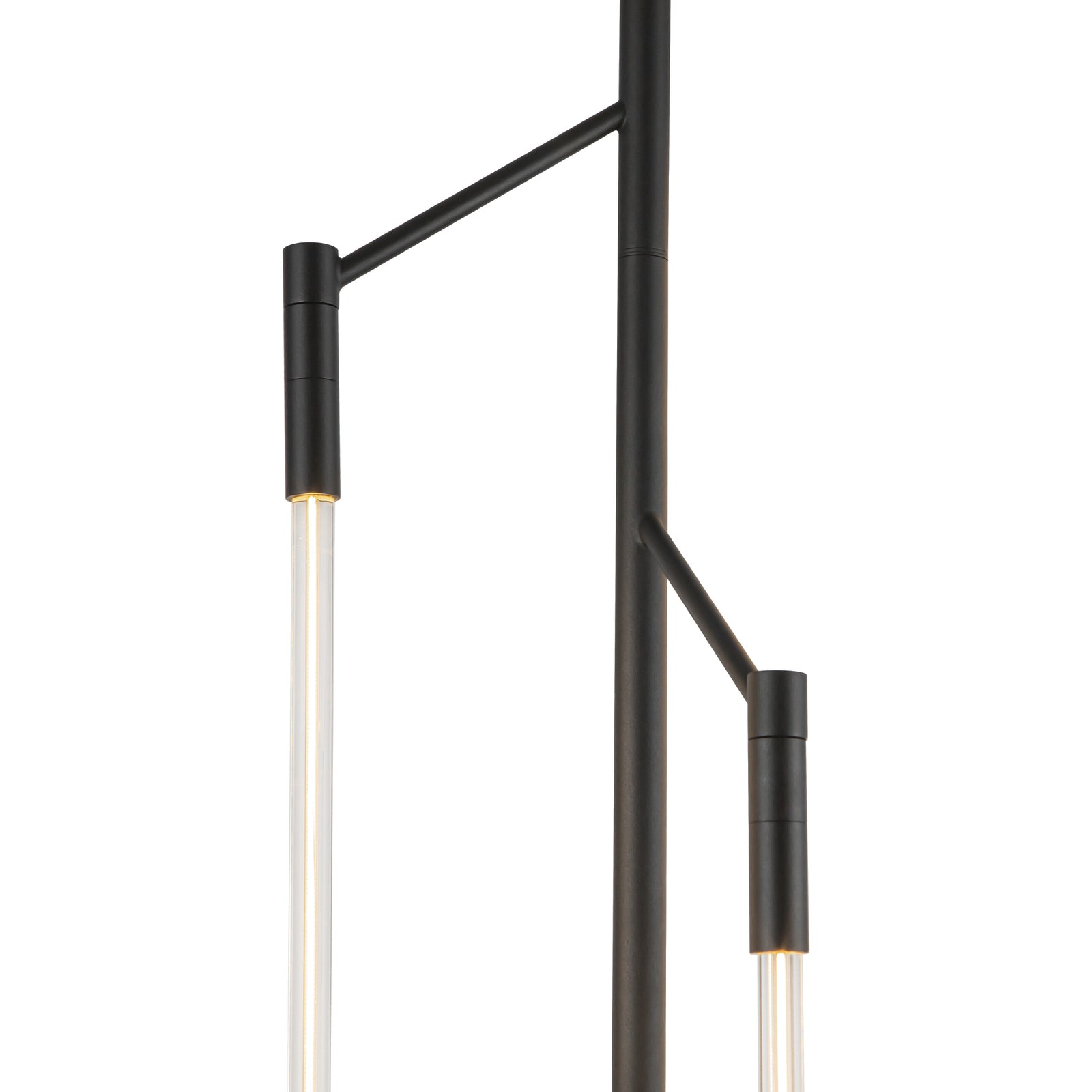 Motif 46-in Black LED Pendant