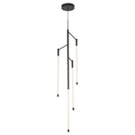 Motif 46-in Black LED Pendant