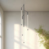 Motif 46-in Black LED Pendant