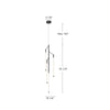 Motif 46-in Black LED Pendant