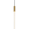 Motif 21-in Brushed Gold LED Pendant