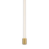 Motif 21-in Brushed Gold LED Pendant