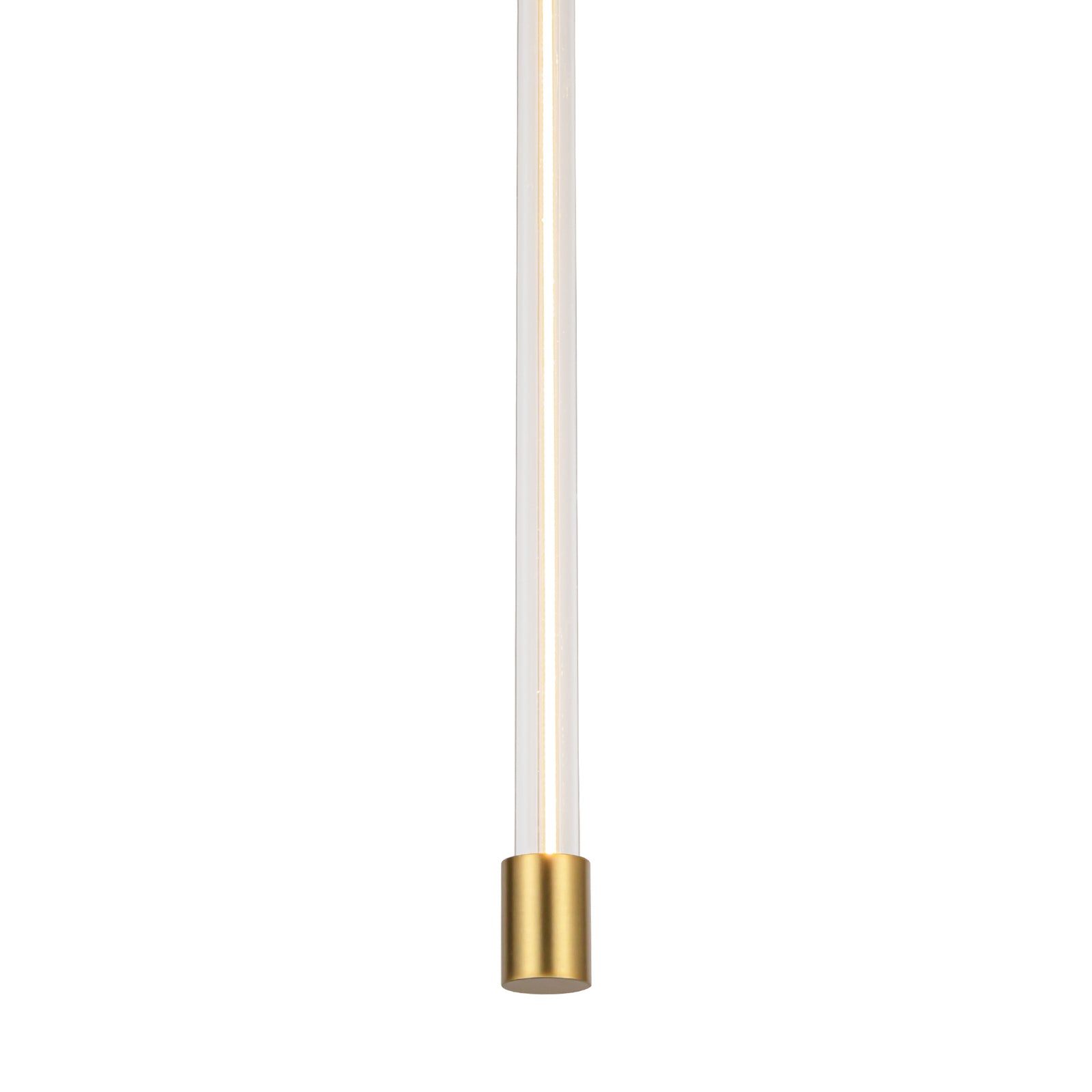 Motif 21-in Brushed Gold LED Pendant