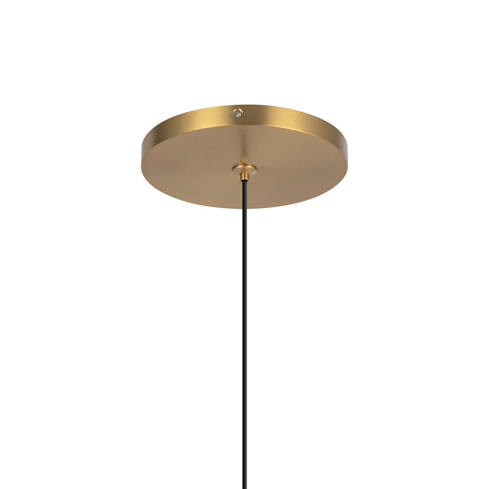 Motif 21-in Brushed Gold LED Pendant