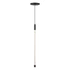 Motif 21-in Black LED Pendant