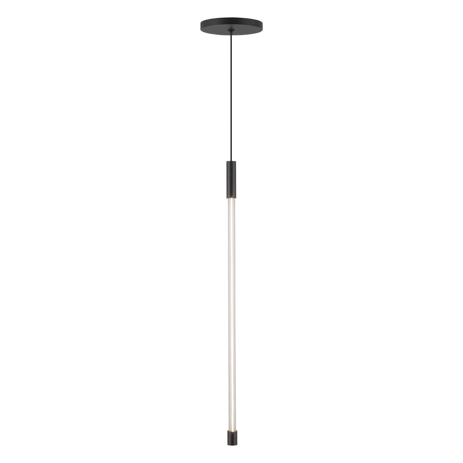 Motif 21-in Black LED Pendant