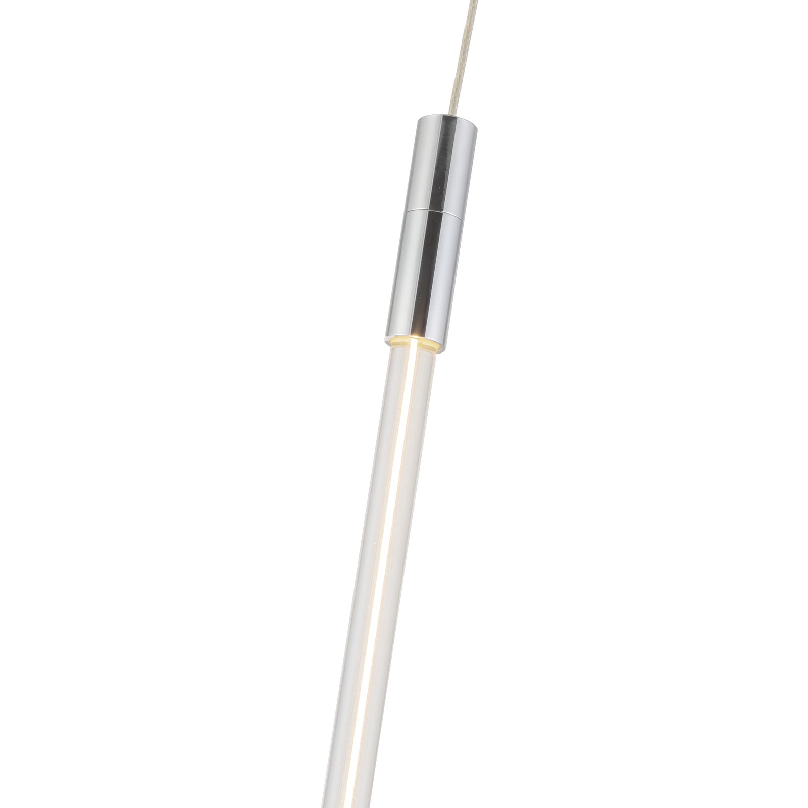 Motif 21-in Chrome LED Pendant