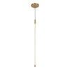 Motif 27-in Brushed Gold LED Pendant