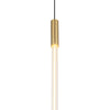 Motif 27-in Brushed Gold LED Pendant