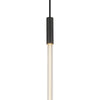 Motif 27-in Black LED Pendant