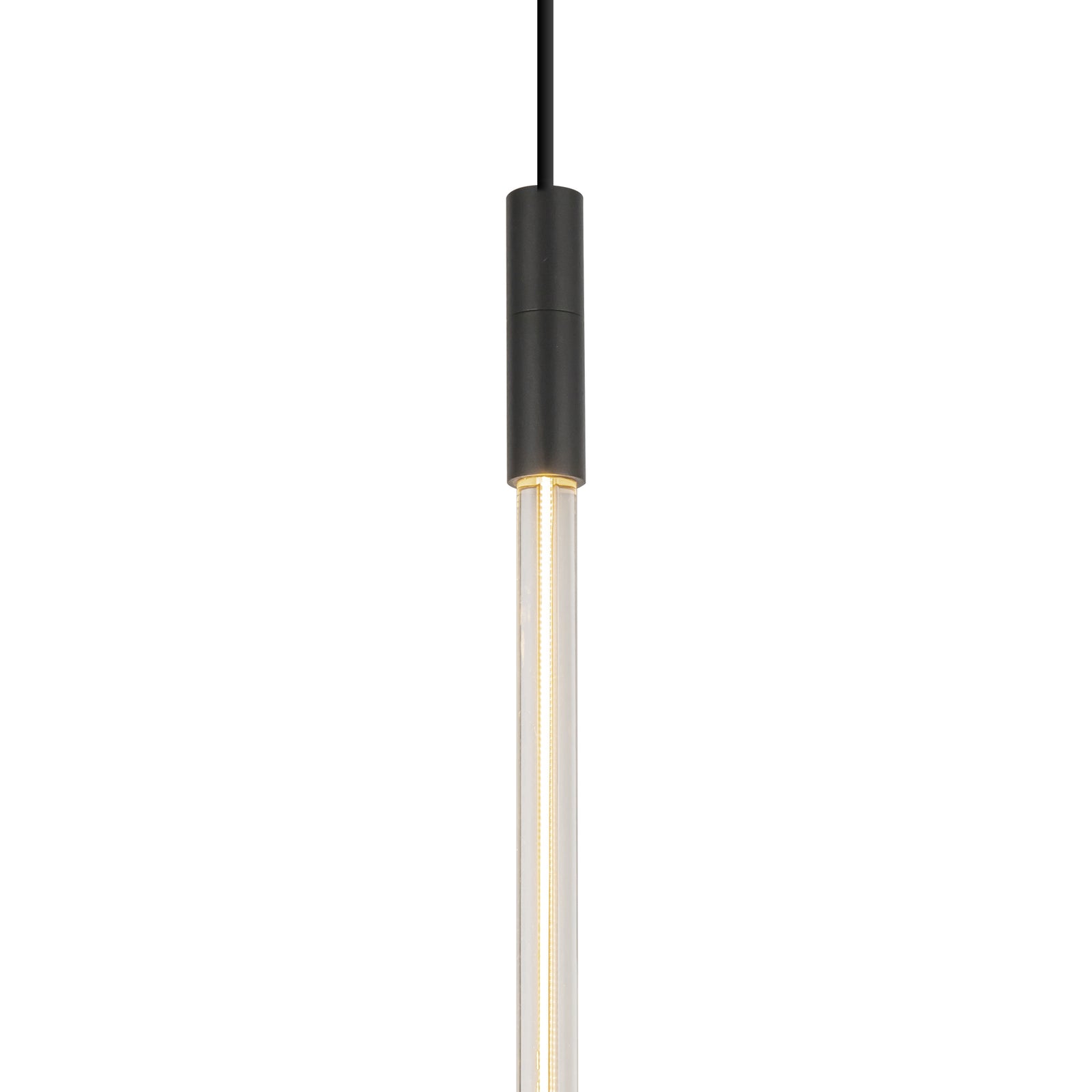 Motif 27-in Black LED Pendant