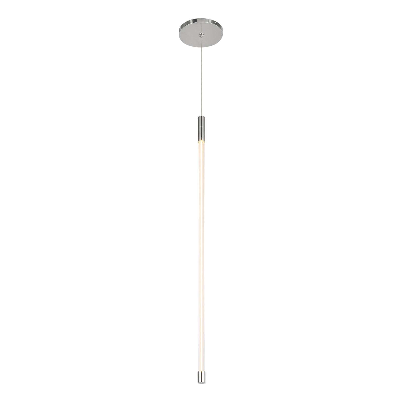 Motif 27-in Chrome LED Pendant