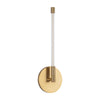 Motif 14-in Brushed Gold LED Wall Sconce