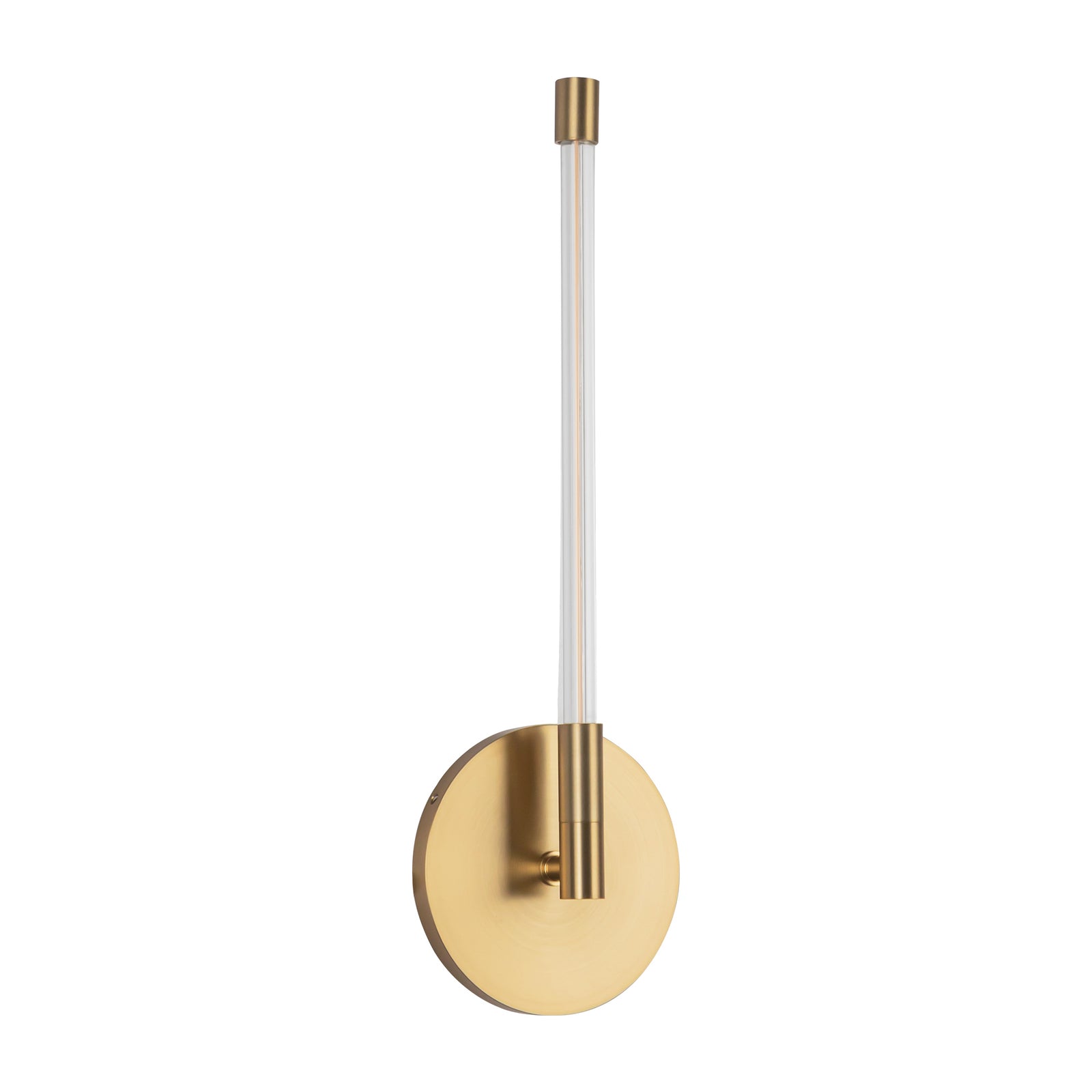 Motif 14-in Brushed Gold LED Wall Sconce