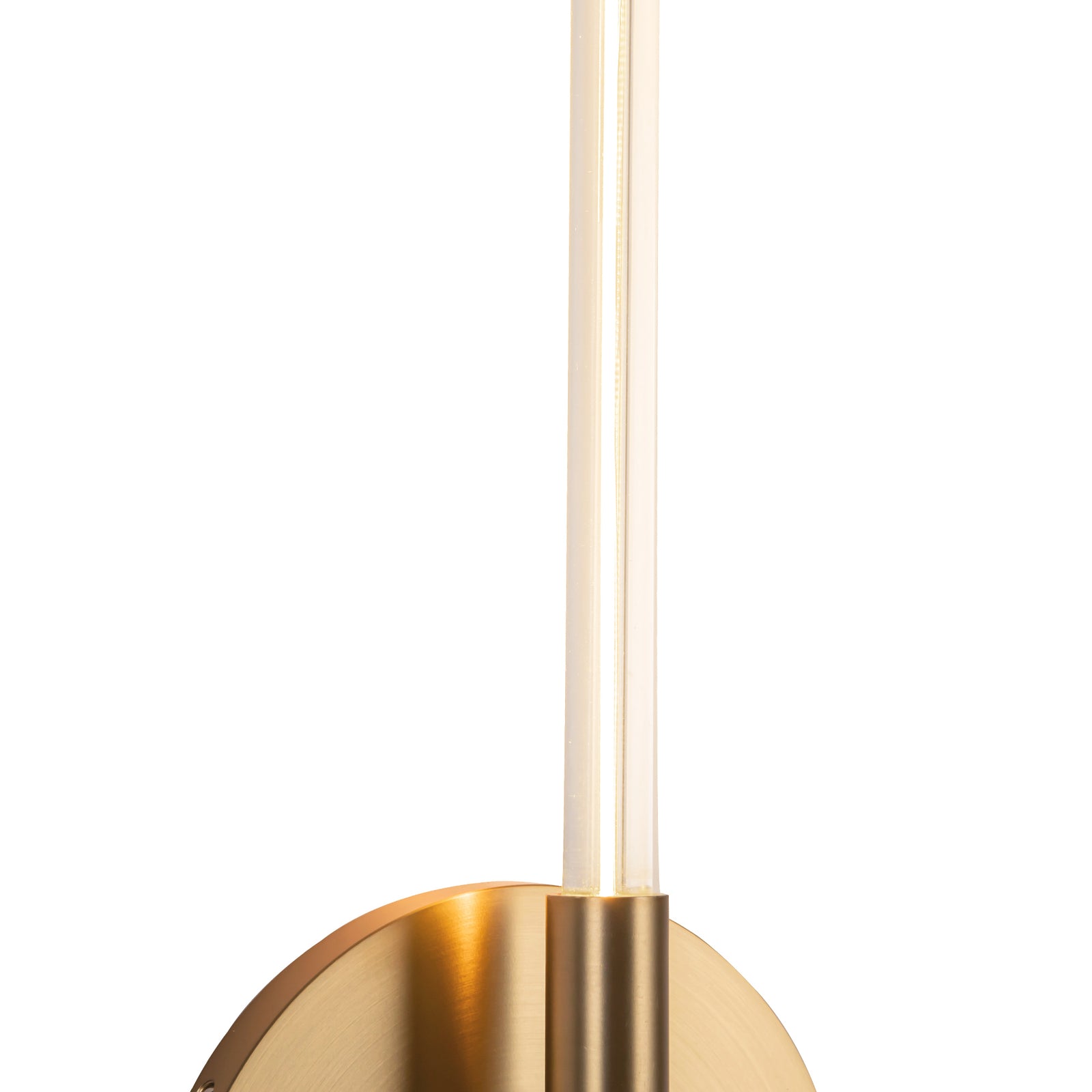 Motif 14-in Brushed Gold LED Wall Sconce