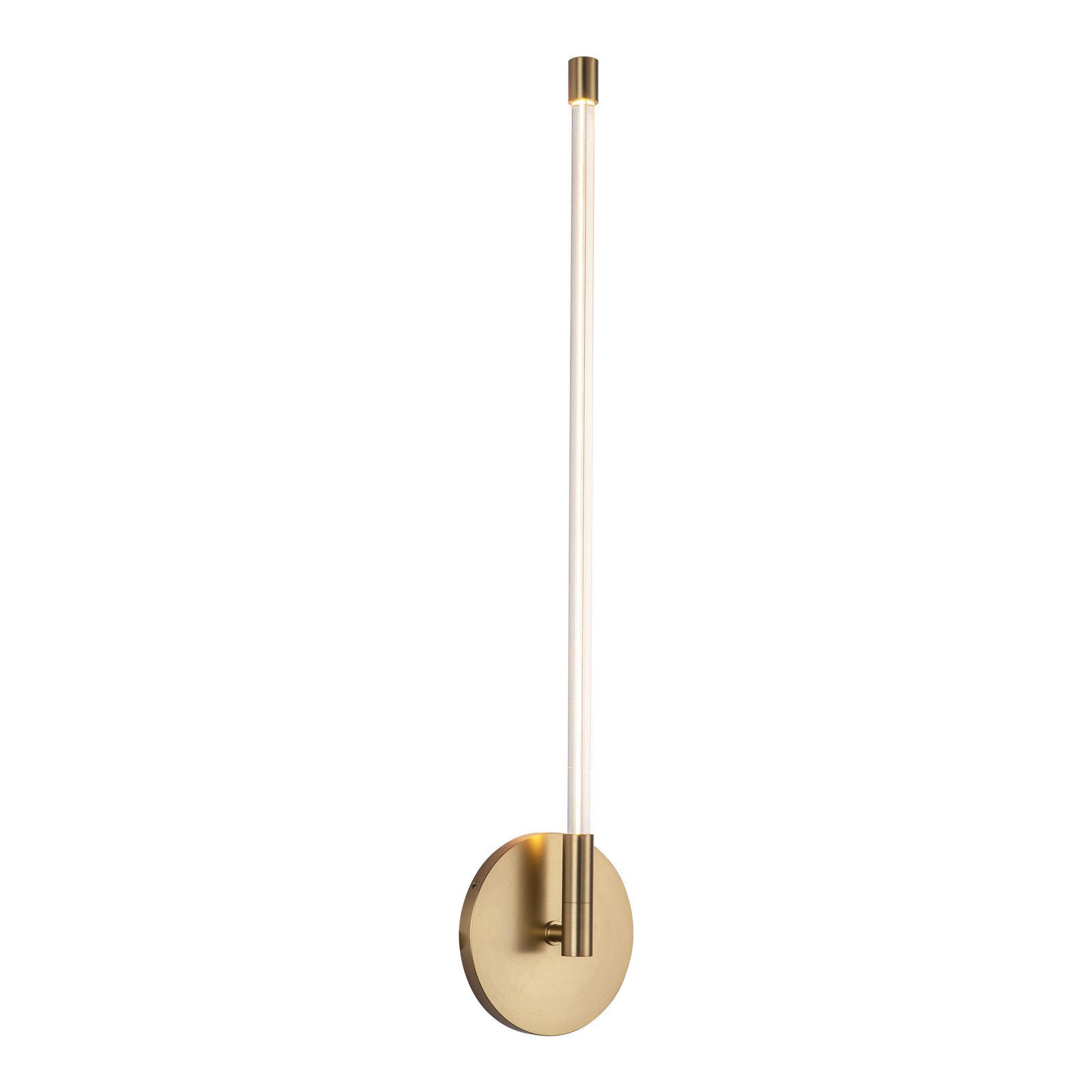 Motif 22-in Brushed Gold LED Wall Sconce