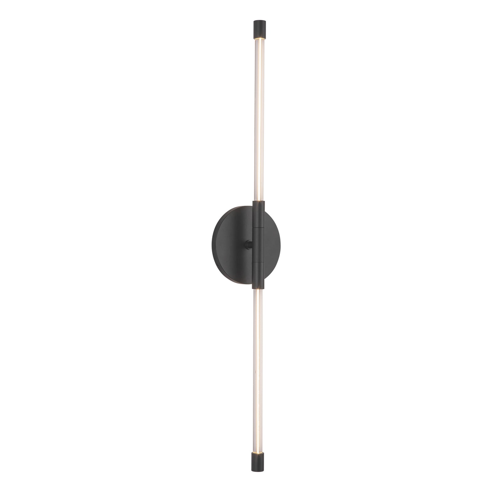 Motif 26-in Black LED Wall Sconce