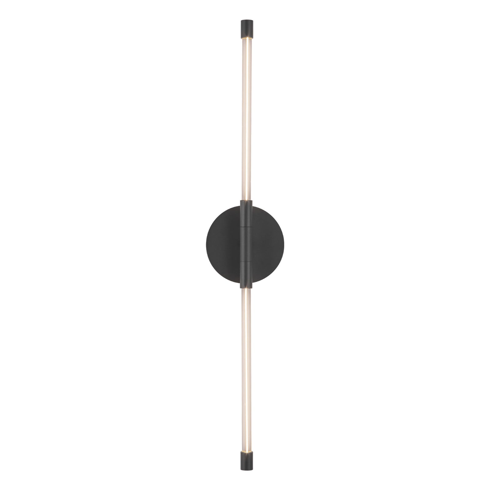 Motif 26-in Black LED Wall Sconce