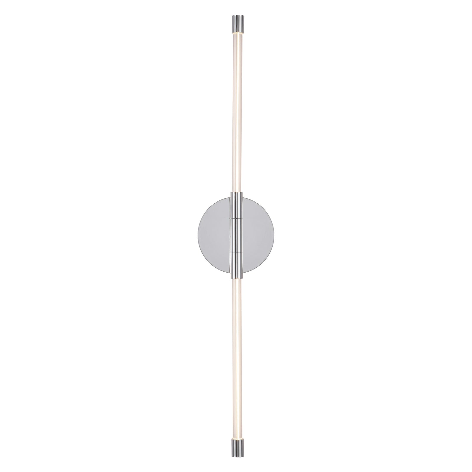 Motif 26-in Chrome LED Wall Sconce