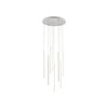 Chute 19-in White LED Multi Pendant