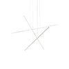Vega Minor 41-in White LED Multi Pendant