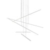 Vega Minor 47-in Brushed Nickel LED Multi Pendant