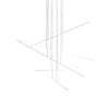 Vega Minor 47-in White LED Multi Pendant