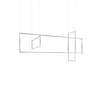 Arkell 56-in Brushed Nickel LED Multi Pendant