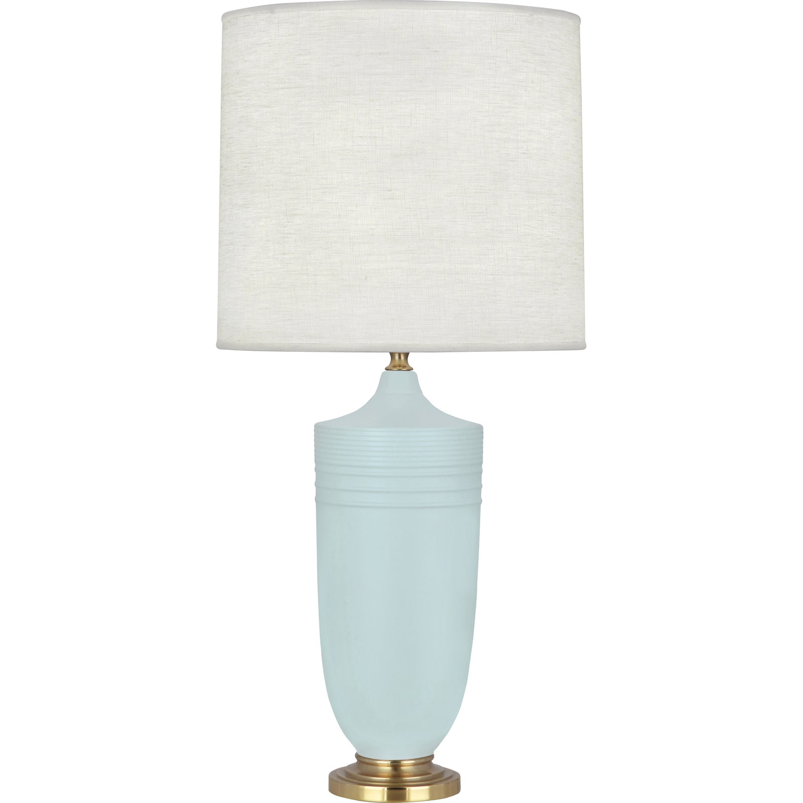 Matte Sky Blue Michael Berman Hadrian Table Lamp