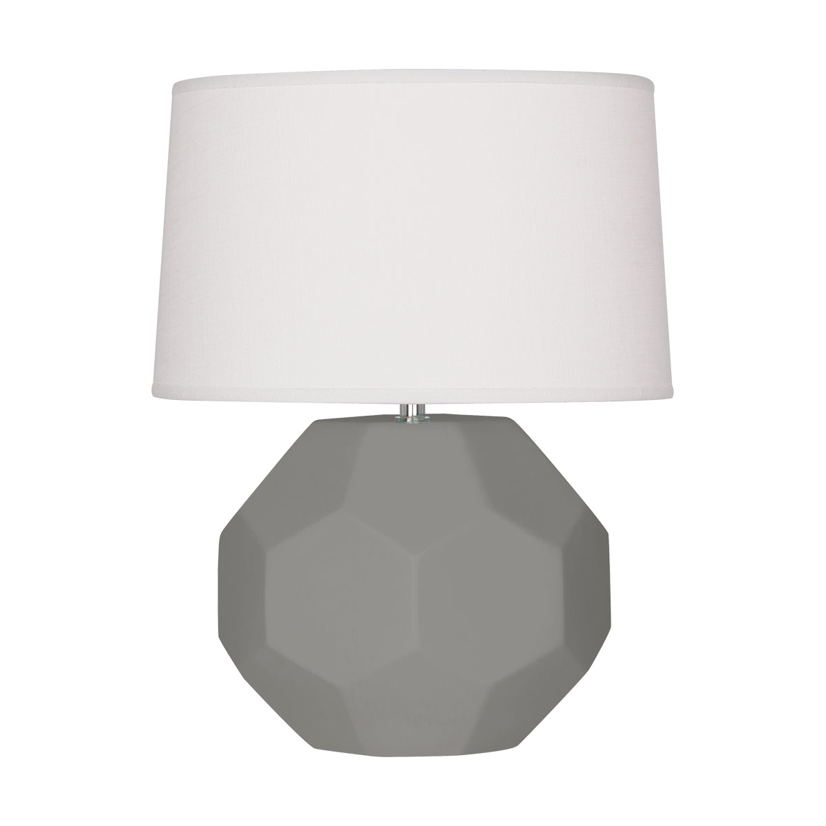 Matte Smokey Taupe Franklin Table Lamp