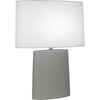 Matte Smokey Taupe Victor Table Lamp