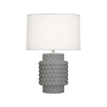 Matte Smokey Taupe Small Dolly Accent Lamp