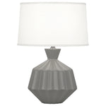 Matte Smokey Taupe Small Orion Accent Lamp