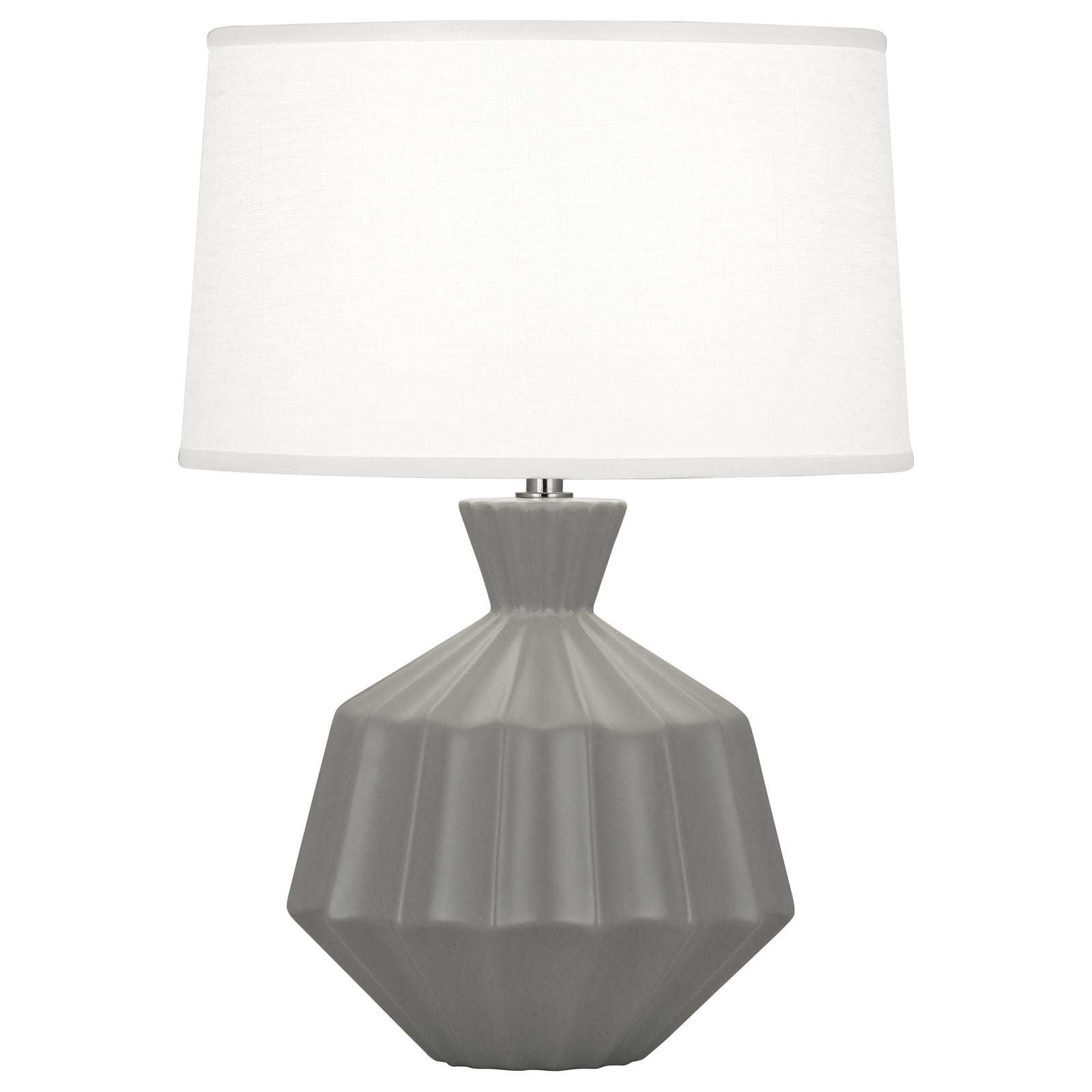 Matte Smokey Taupe Small Orion Accent Lamp
