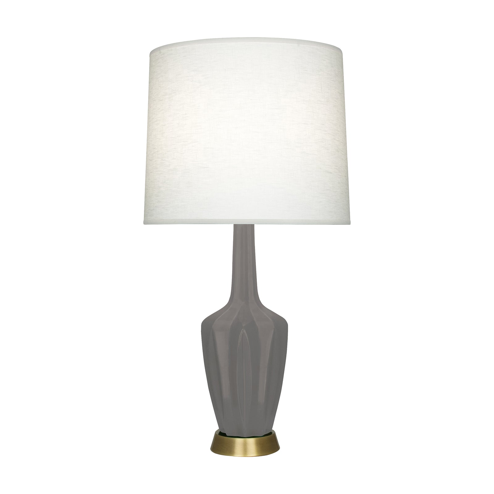 Matte Smokey Taupe Emma Table Lamp