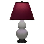 Matte Smokey Taupe Small Double Gourd Accent Lamp