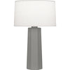 Matte Smokey Taupe Mason Table Lamp