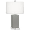 Matte Smokey Taupe Small Harvey Accent Lamp
