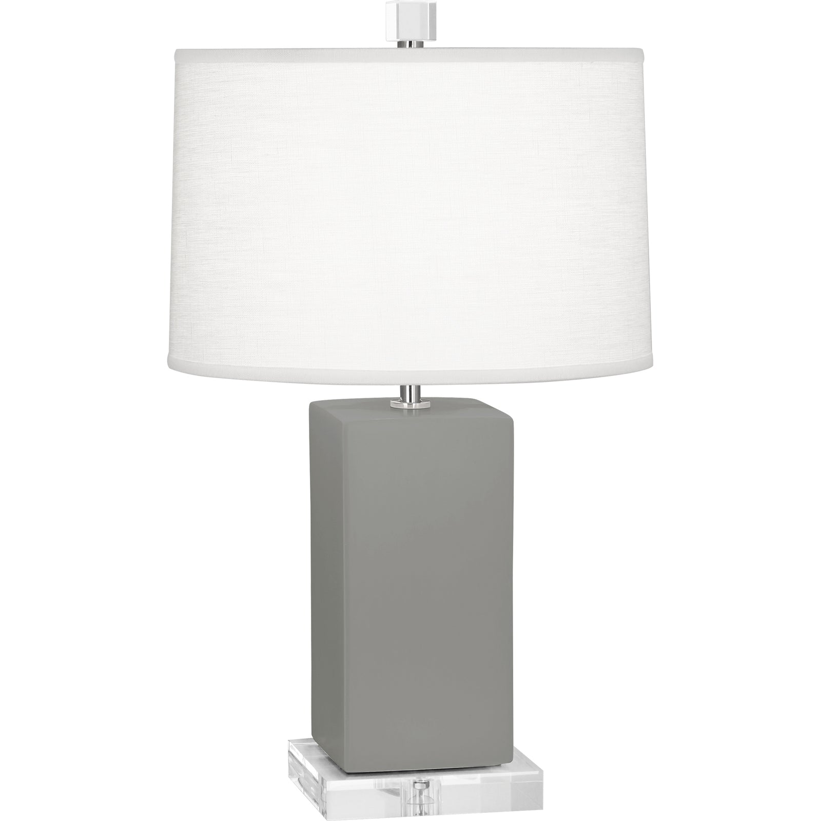 Matte Smokey Taupe Small Harvey Accent Lamp