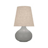 Matte Smokey Taupe Small June Accent Lamp