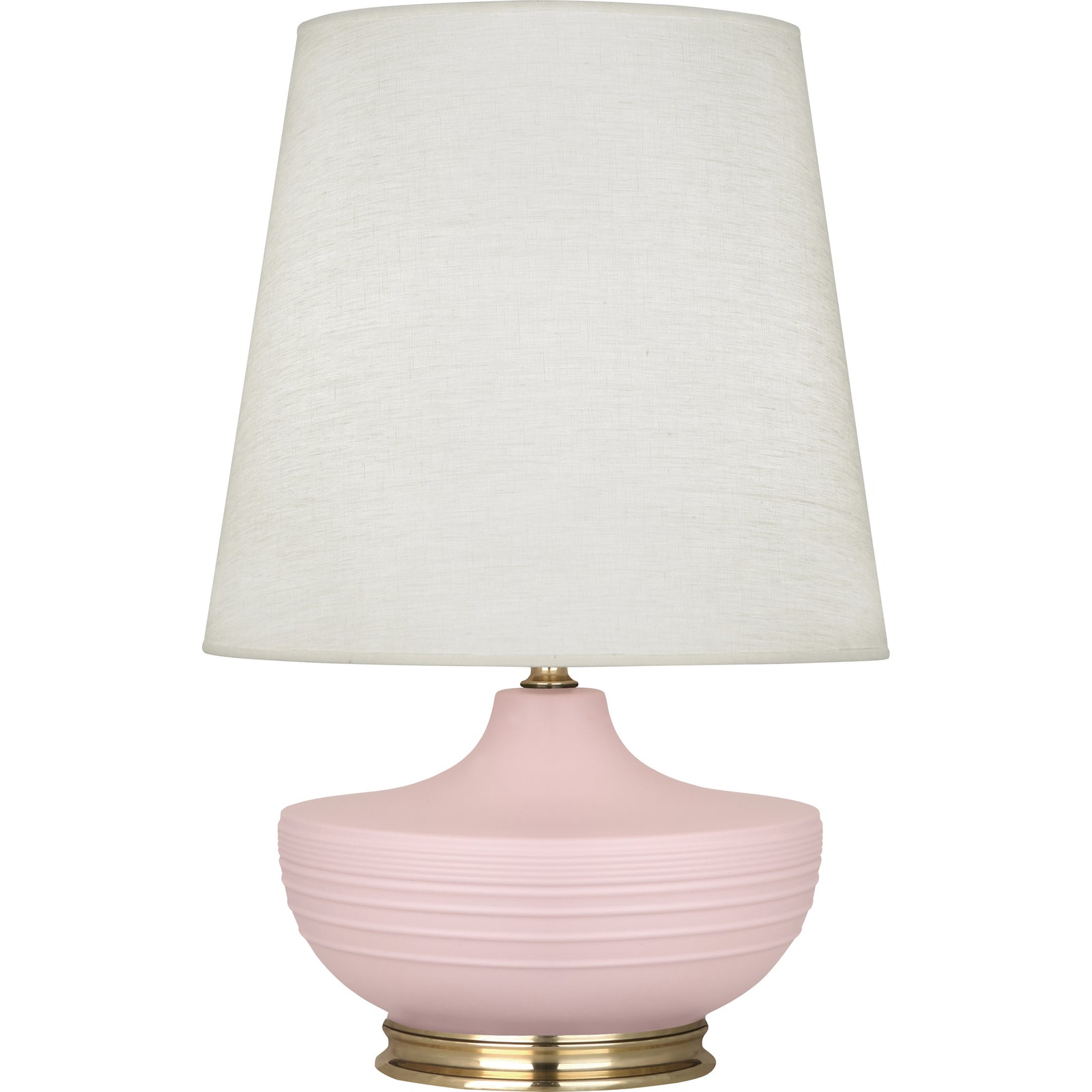 Matte Woodrose Michael Berman Hadrian Table Lamp