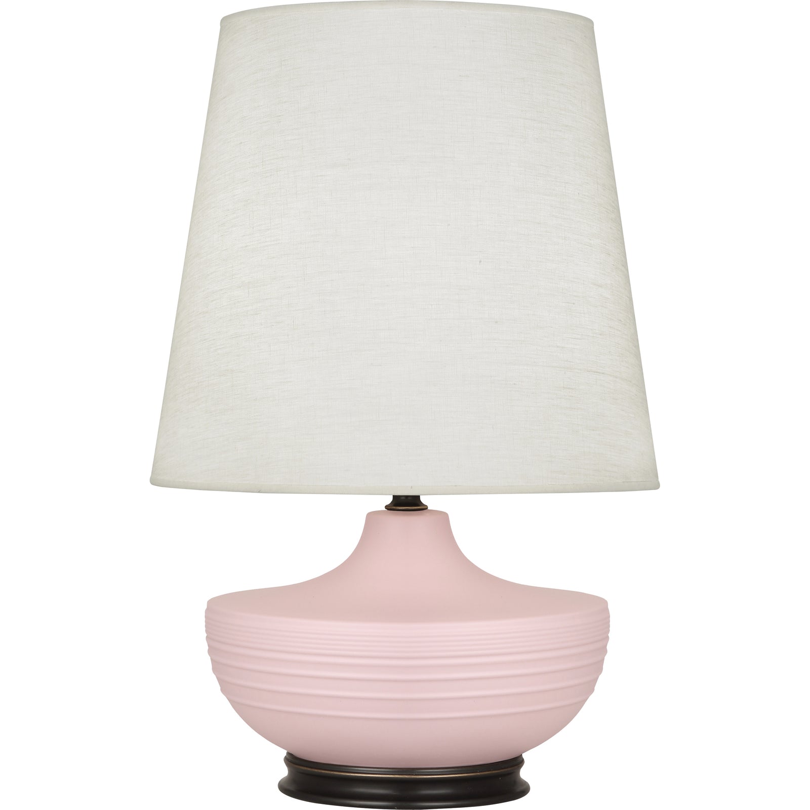 Matte Woodrose Michael Berman Hadrian Table Lamp