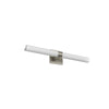 Milo 24" Vanity - Satin Nickel - 3000K - Shallow Backplate