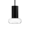 Mushroom Acrylic Light Guide Single Pendant - 3W - Matte Black Socket