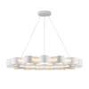 Nami 32-in Antique White LED Chandelier