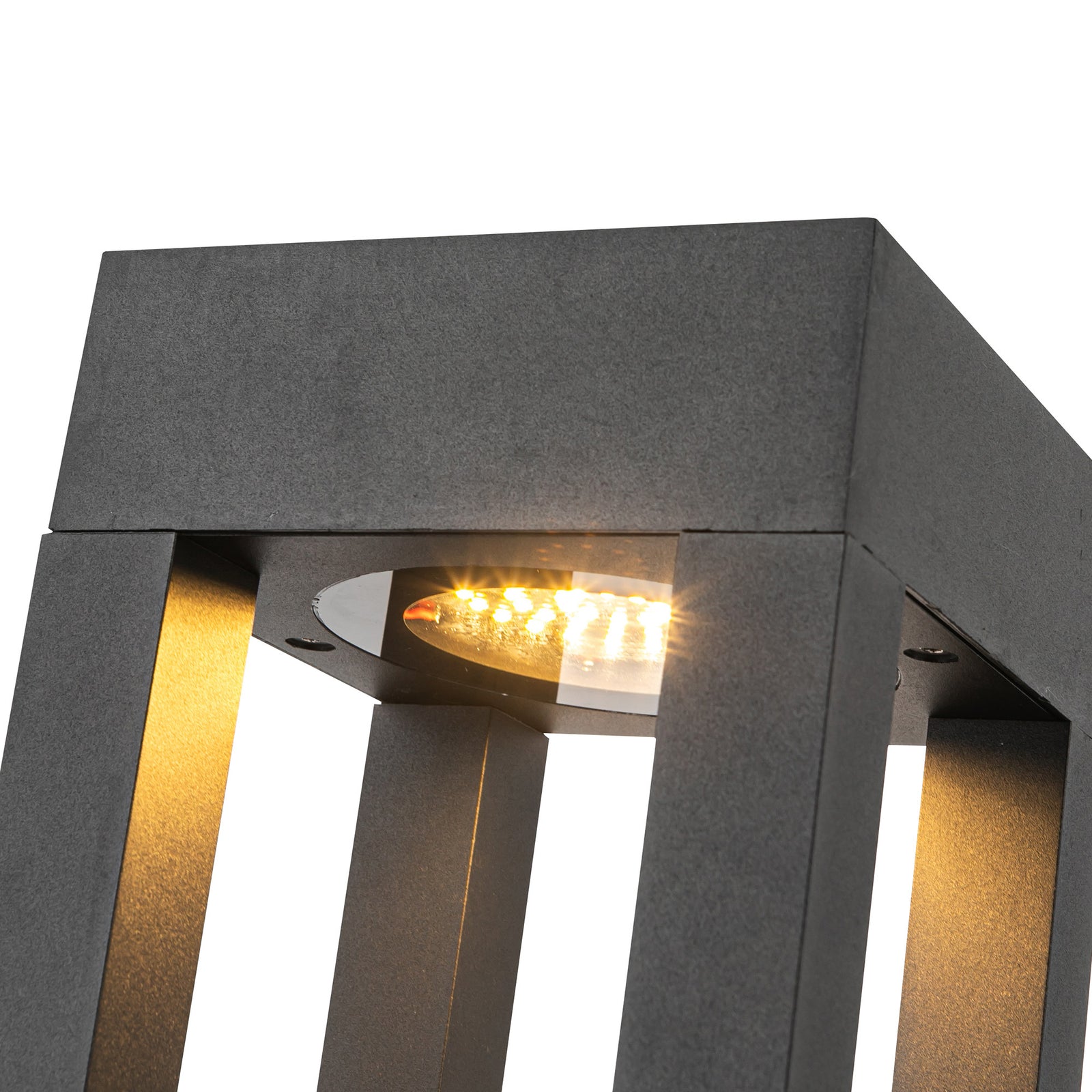 Napa 36-in Black LED Exterior Bollard