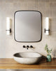 Nepal 18-in Black LED Wall Sconce