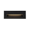 Newport 10-in Black LED Exterior Wall/Step Lights